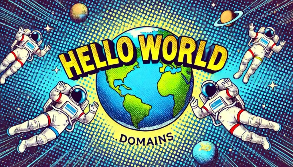 Featured Image for Domains 101 HelloWorld.Domains